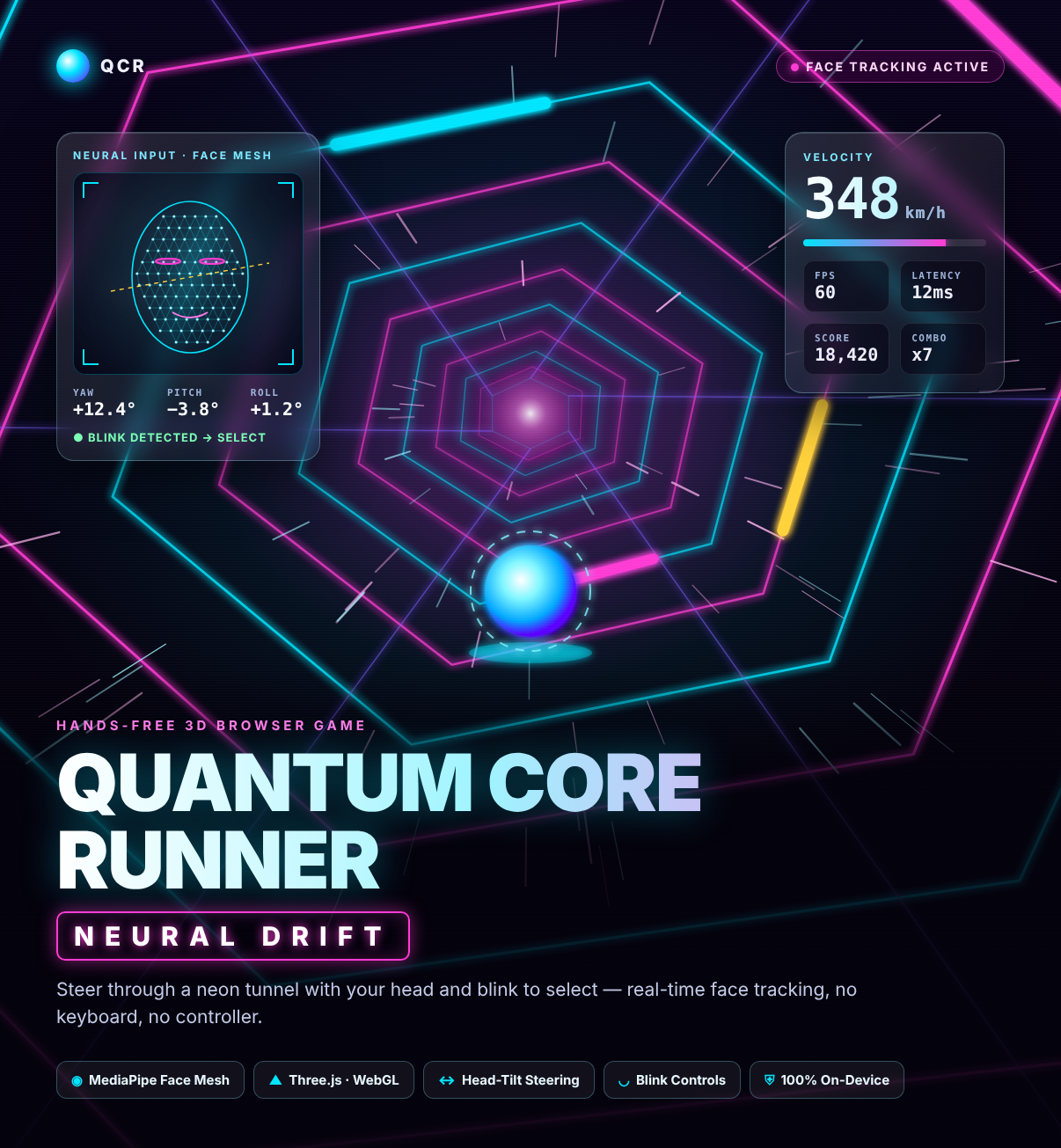 Quantum Core Runner - Neural Drift